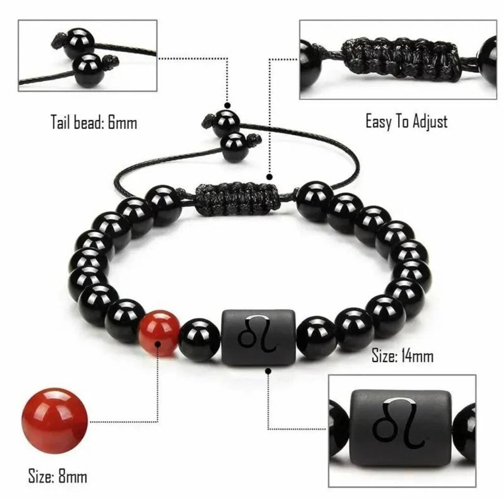 Bracelet Zodiac Horoscope 12 Signs – Constellation Bracelet unisex