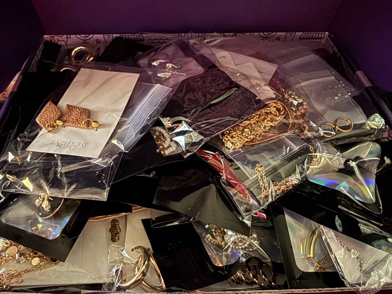 Mystery Jewelry Bags All Different Items 10 Items In Each Bag