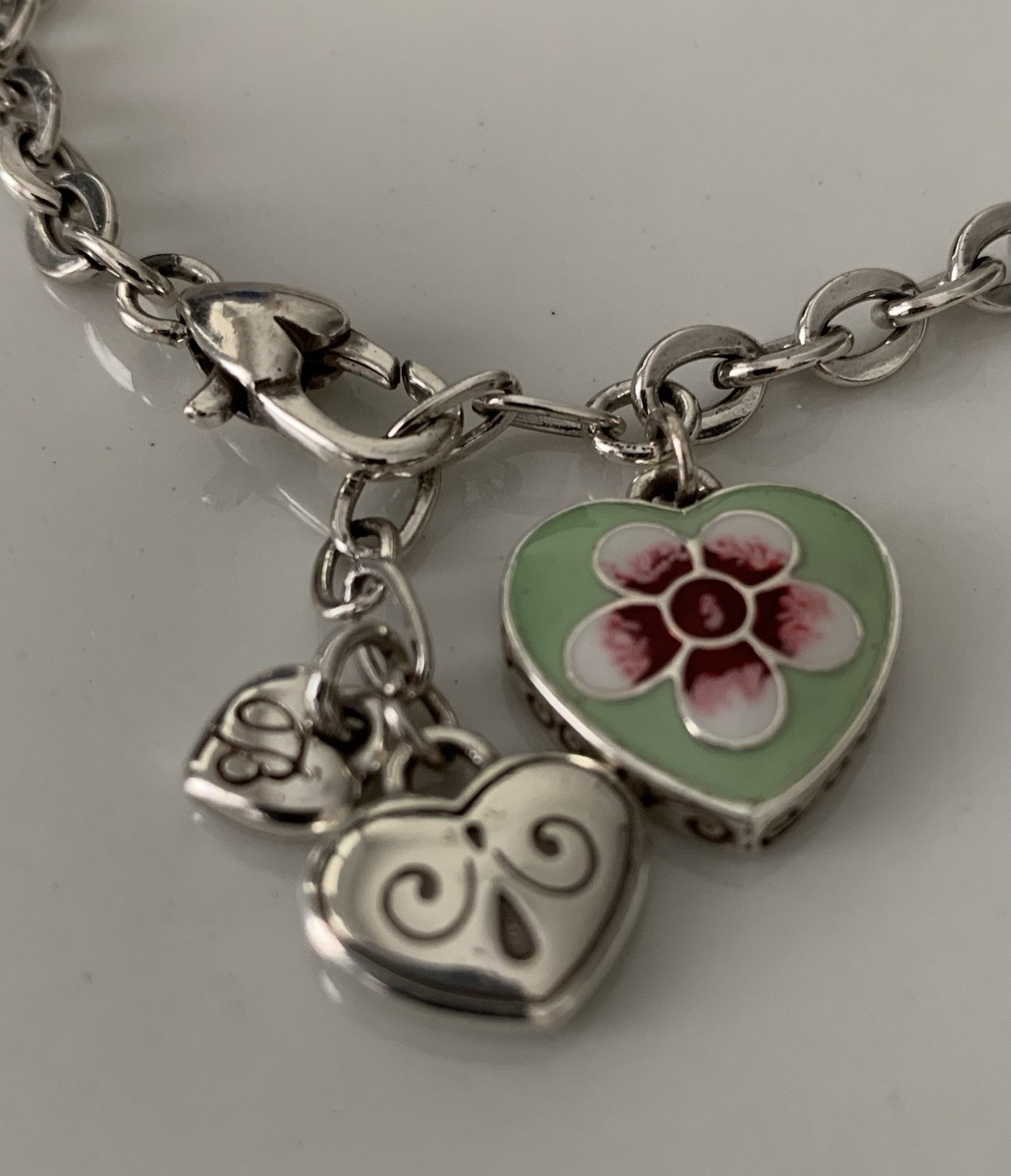 Romantic ARCHIVED Brighton HEART, Circa 2004, Sz 7.5-8 Inch Bracelet Remix, NEW