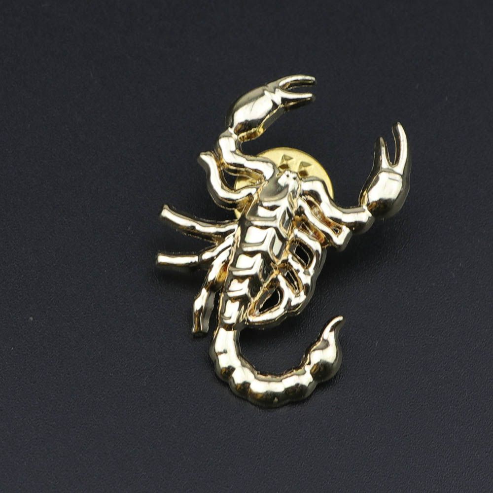 Copper Insect Brooch Pins – Acrylic Stylish Multiple Colors Men Jewelry Fashion