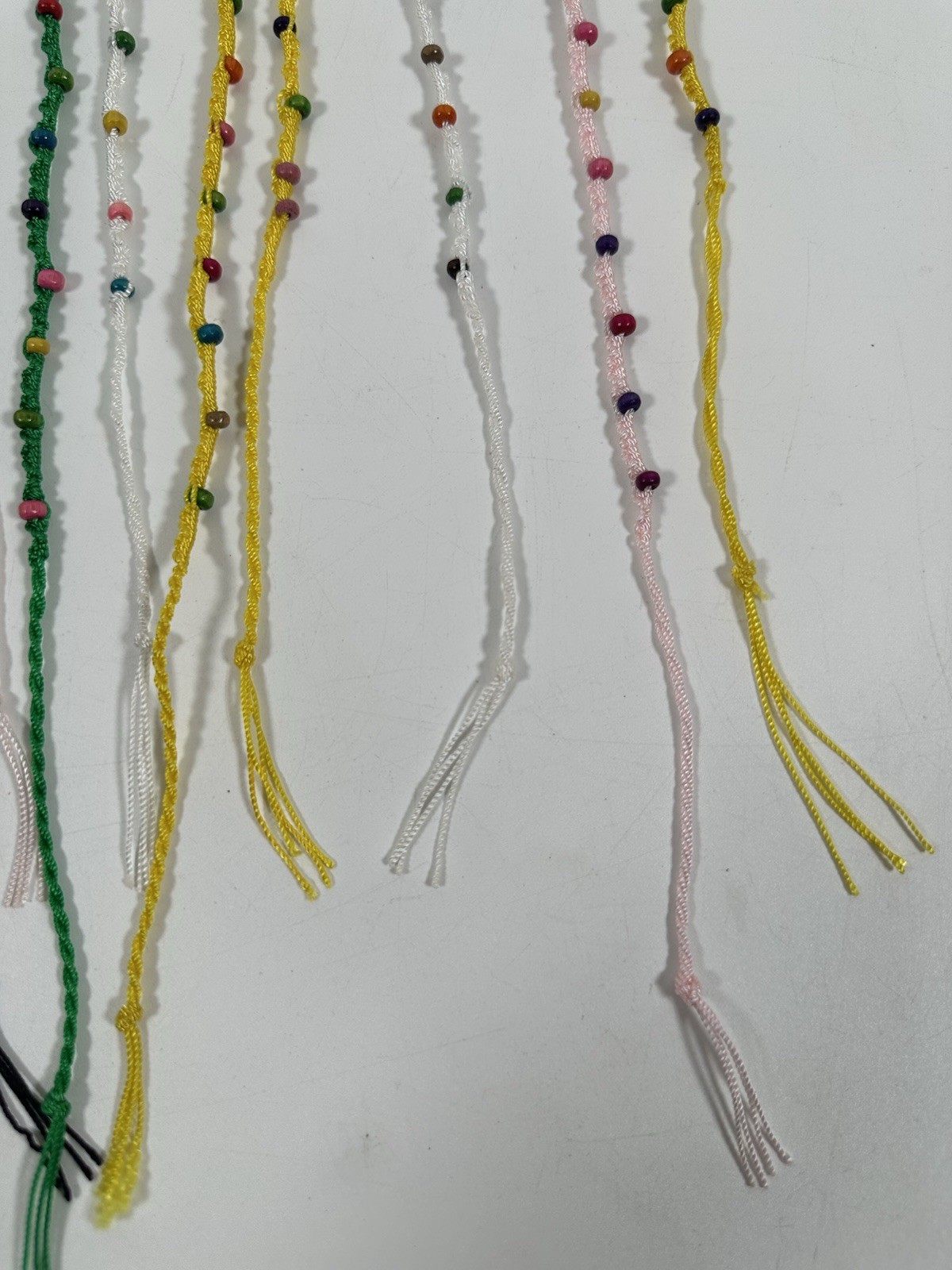 Lot of 13 Friendship Bracelets Beaded Multicolor Adjustable New With Tags