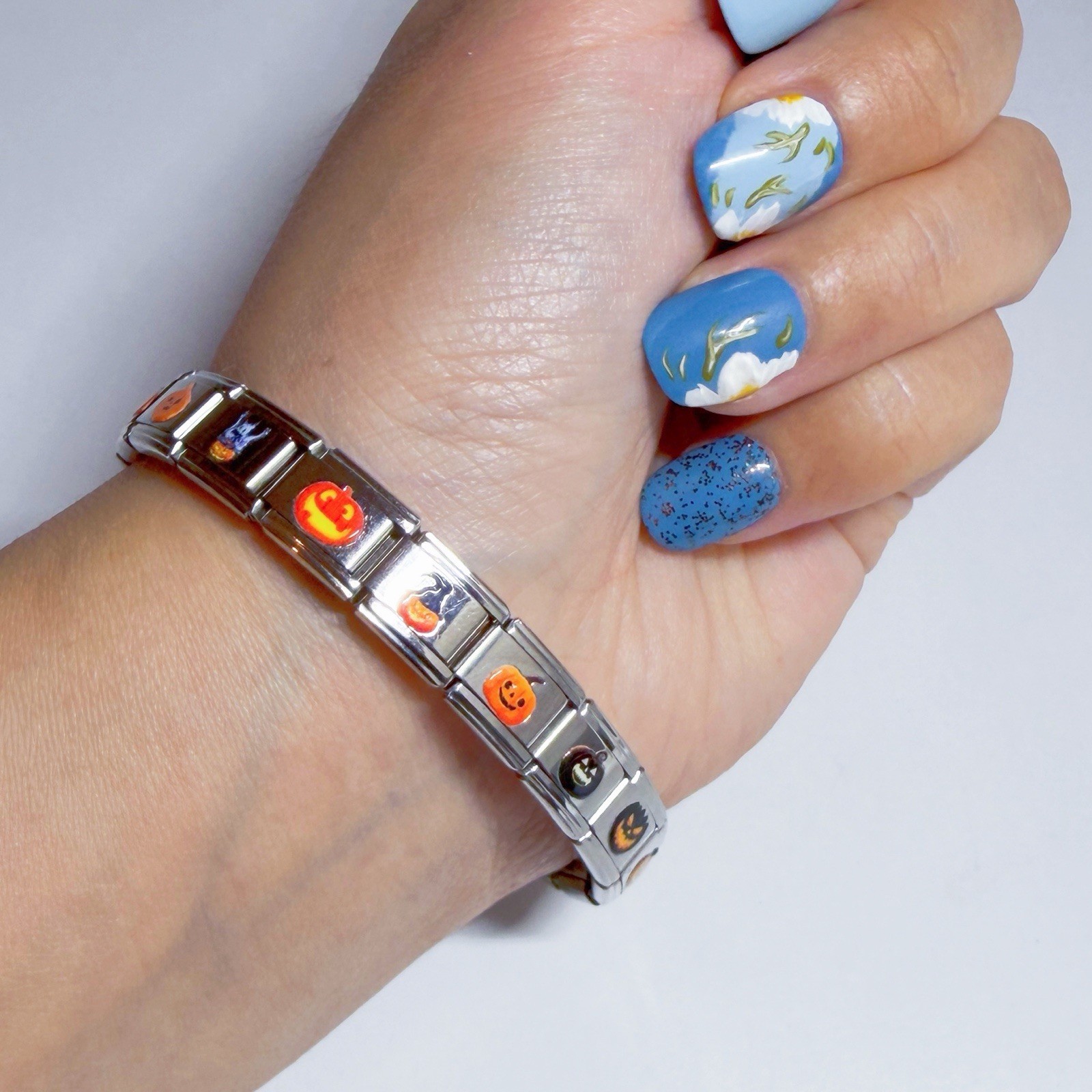 Halloween Italian Bracelet compatible with all designs Italian charm bracelet
