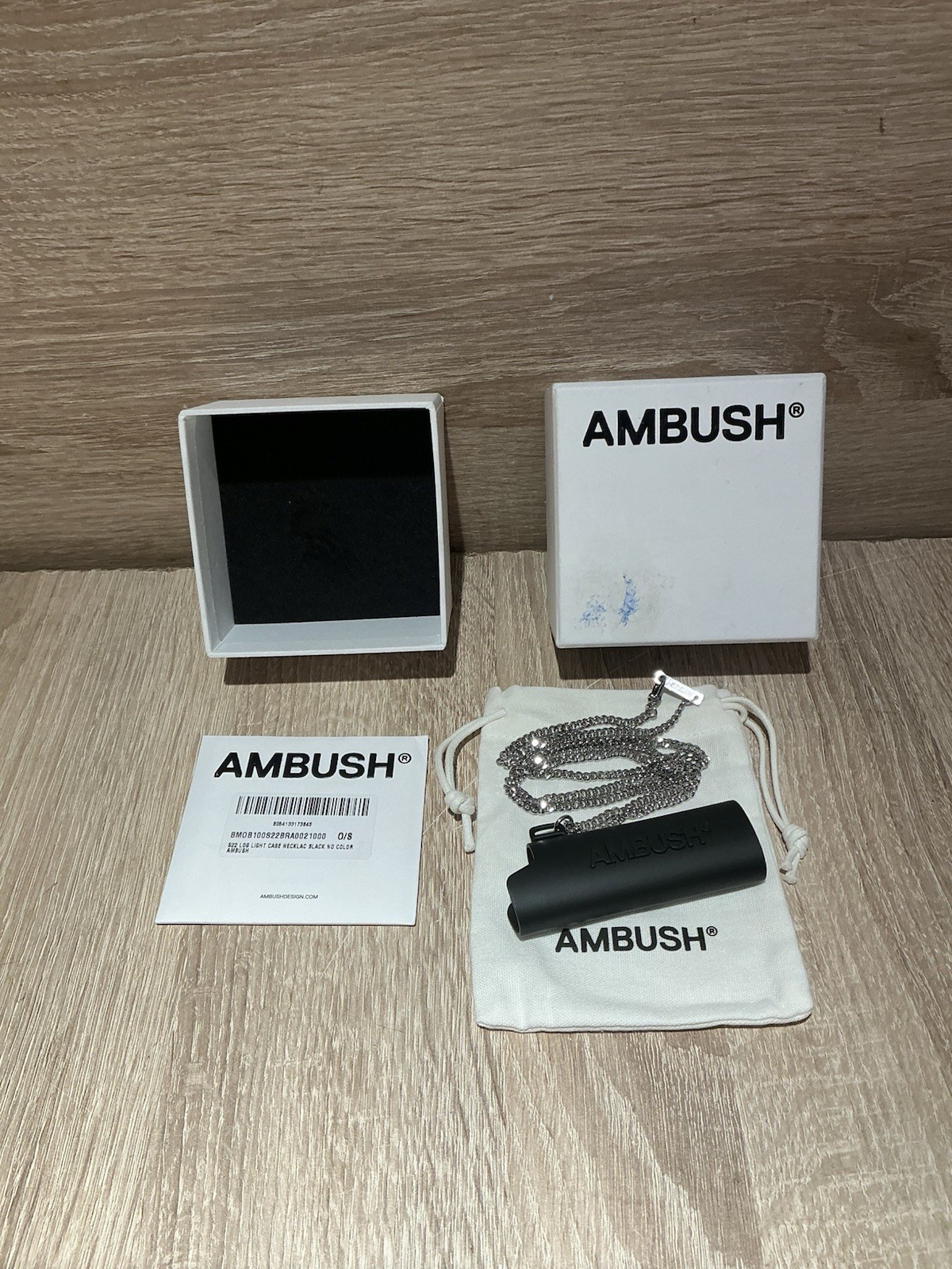 Ambush Lighter Necklace New Boxed Designer Jewellery Quirky Statement Piece (c