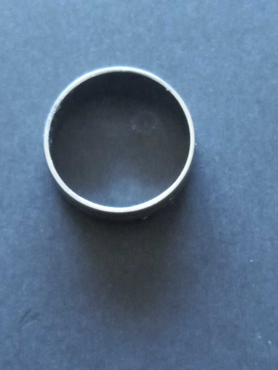 Stainless Steel Fashion Ring – Polished Double Curved. 7mm Wide Size 8.5 B41