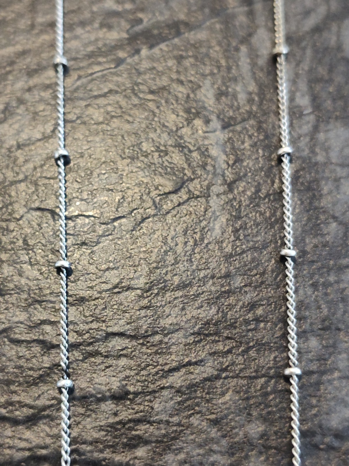 Lucky Brand Silver Tone Pyrite Disc Medallion Necklace 20″