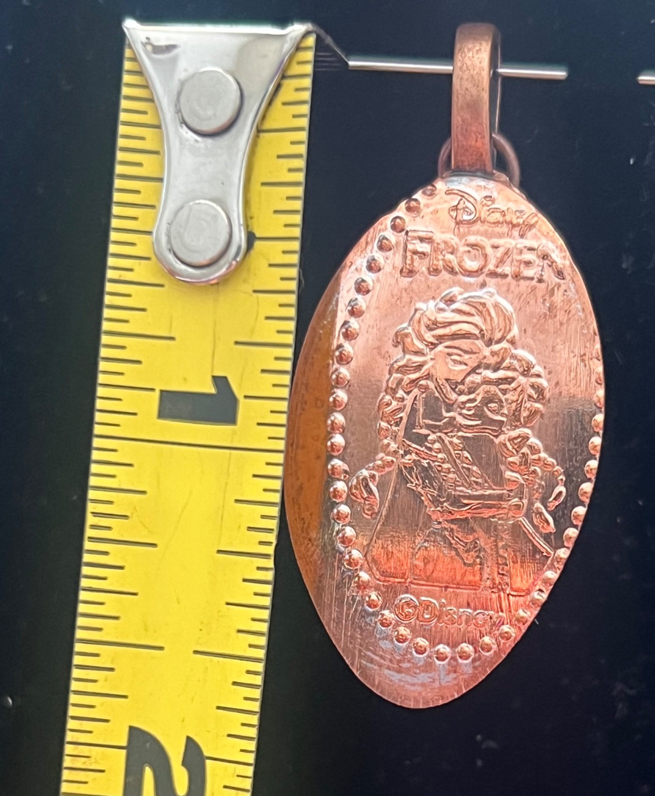 Pressed penny Frozen Elsa and Anna