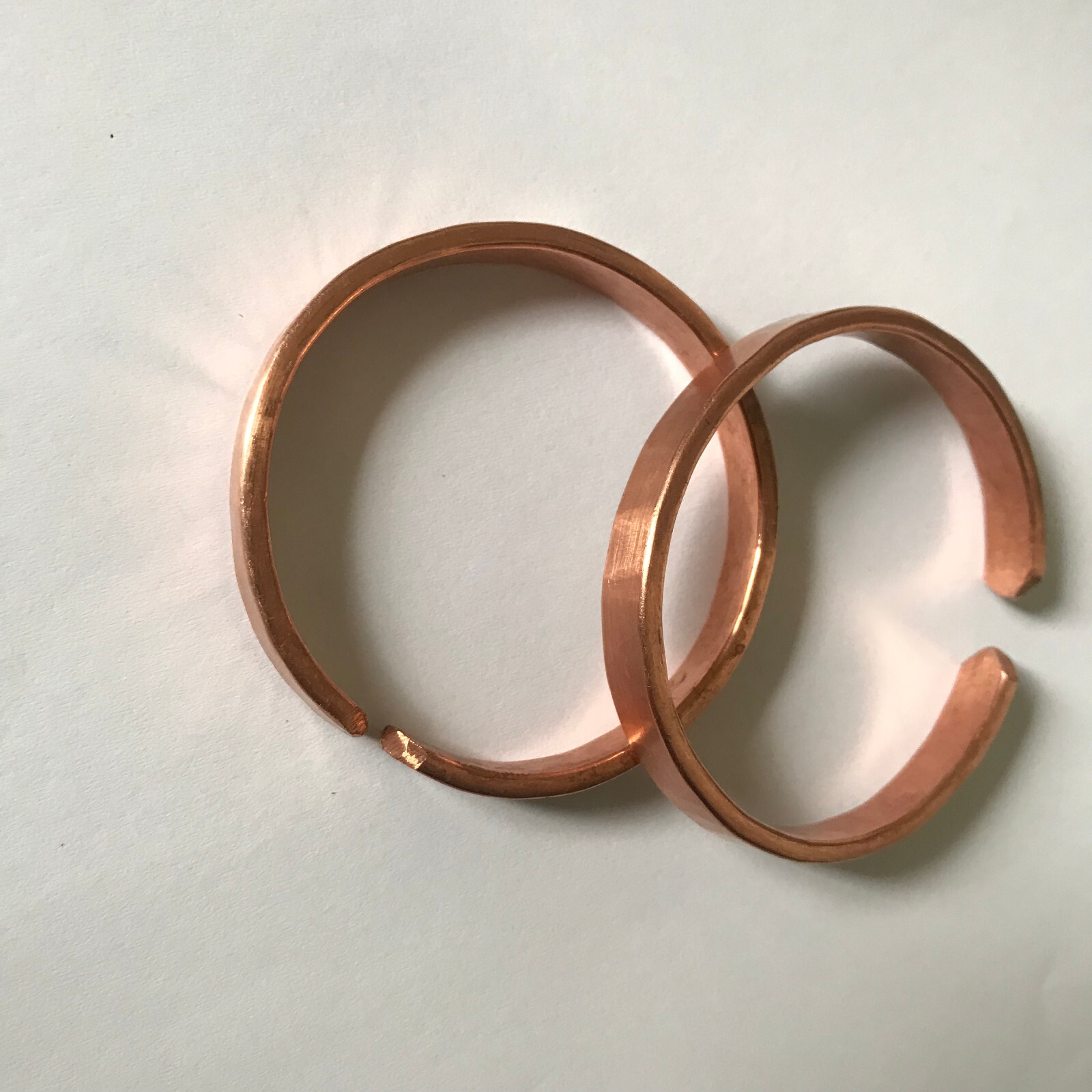 Copper Bracelet Wrist Genuine Pure Solid ship from USA to USA Unisex fits all