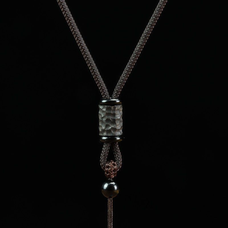 2 PCS Natural Ebony Cord String Necklace for Pendant Chain for Pendant