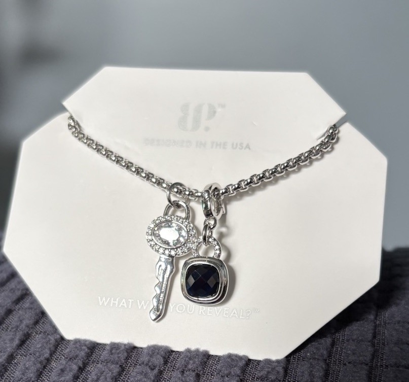 Bomb Party Exclusive BB, “The Key To Dreams”, Sapphire Spinel on Rhodium