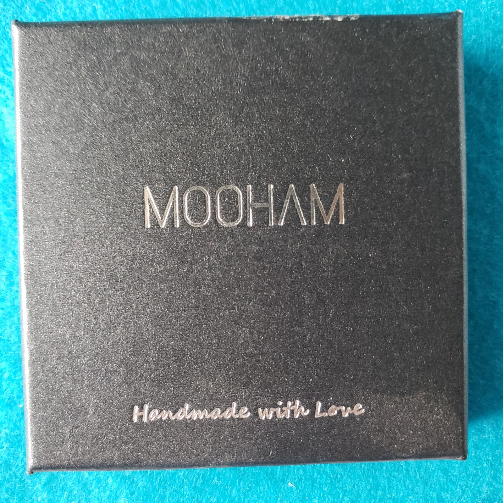 Mooham Initial “B” Silver Tone Necklace Set
