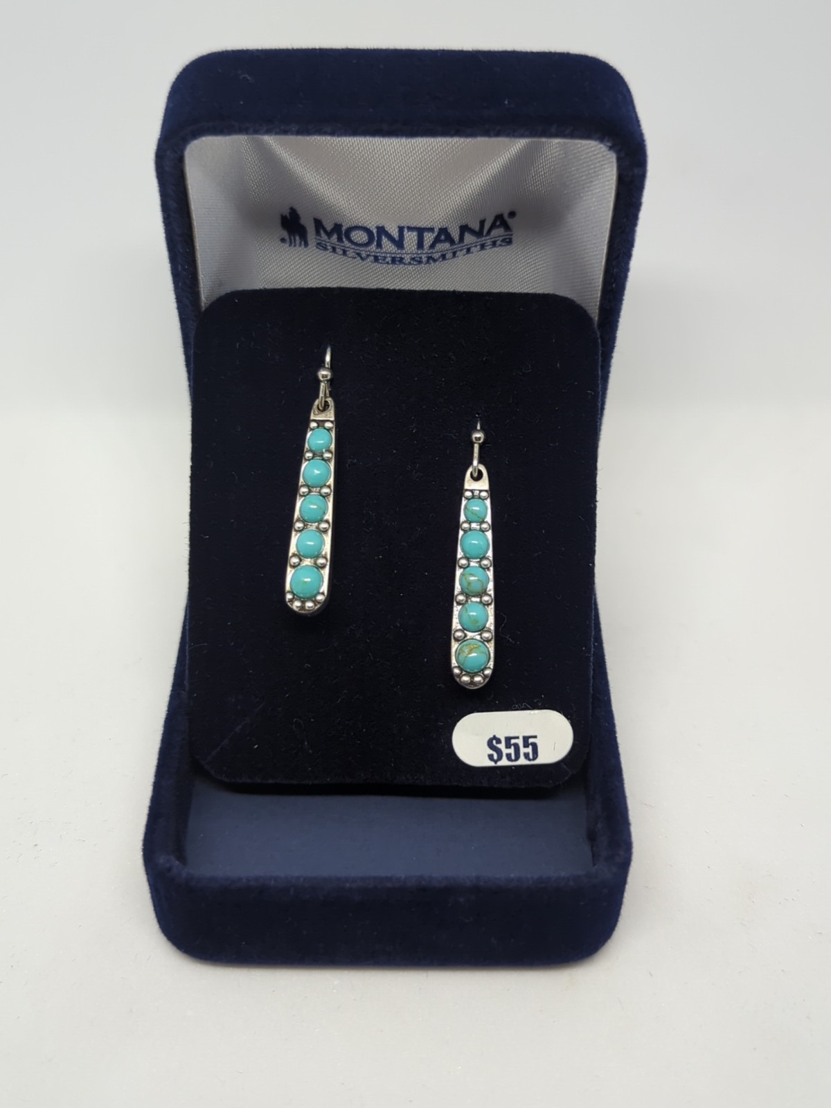 Montana Silversmiths Earrings- Turquoise Cascade ER5719