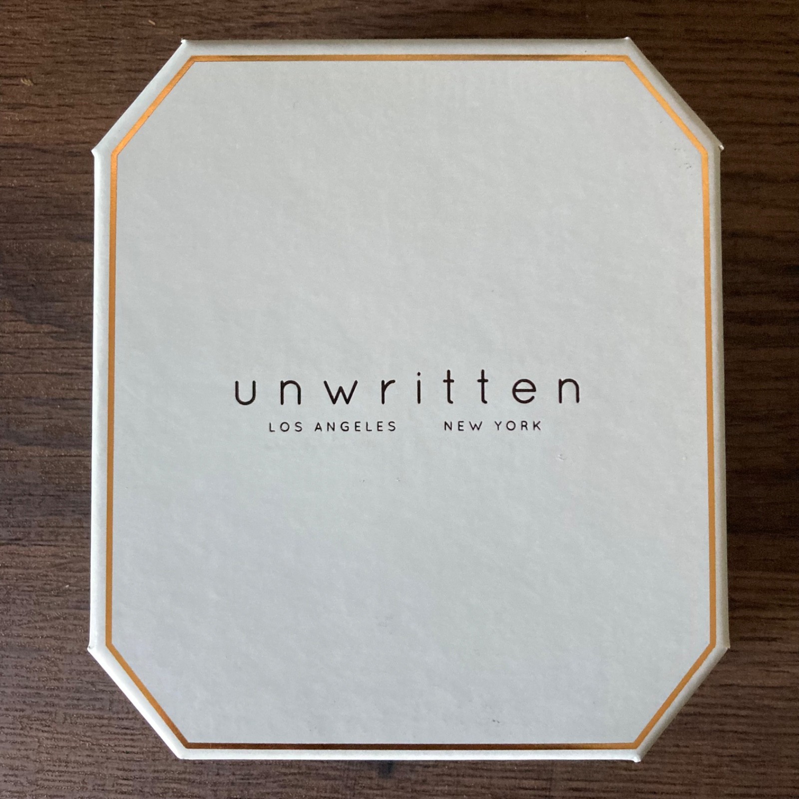 NEW Unwritten 14K Gold Flash Plated Set of 3 Layered Dainty Chain Necklaces Set