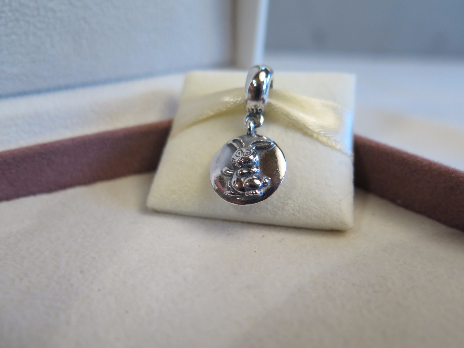 New NO BOX Pandora Chinese Year of the Rabbit Zodiac Dangle Charm #790882