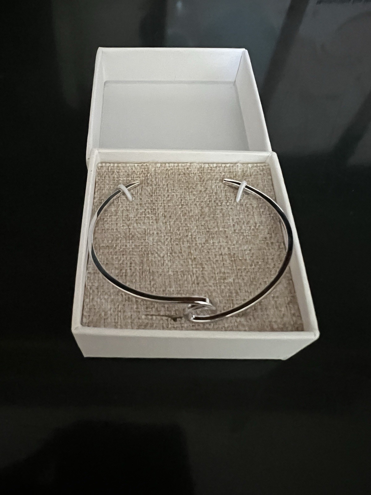Pura Vida Silver Metal Cuff Wave Bracelet
