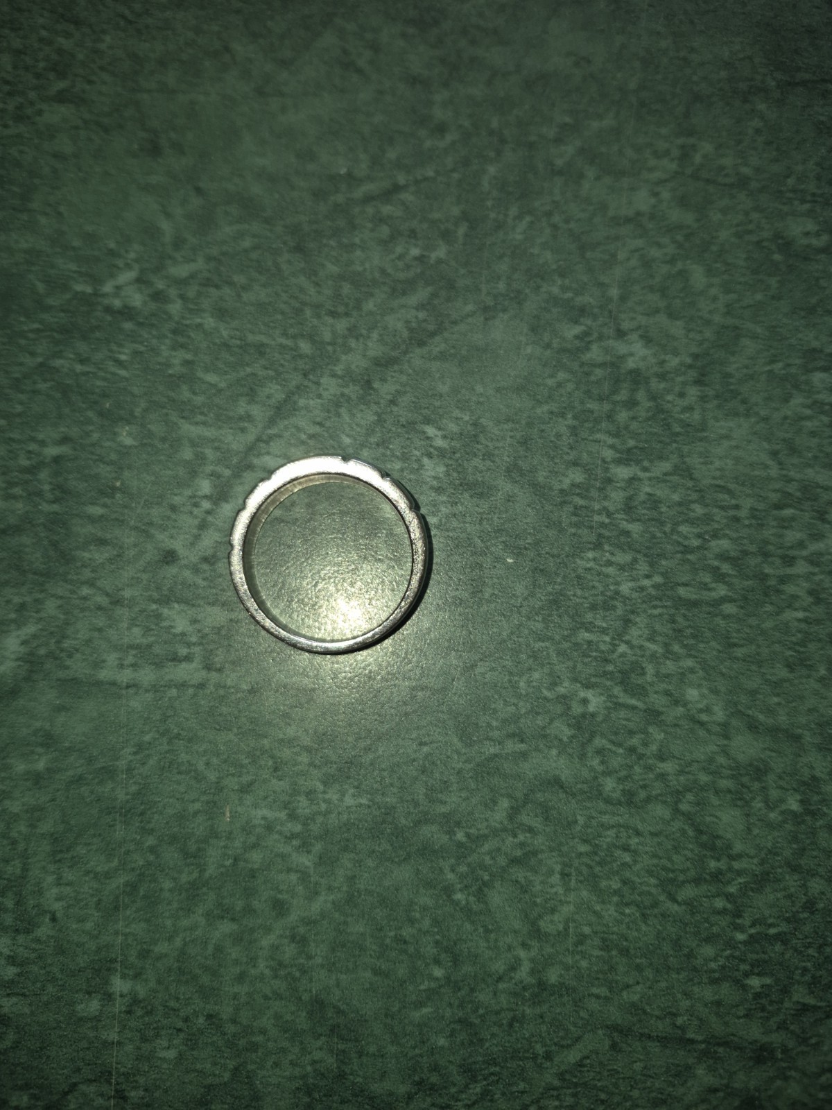 Zales Jewlery Cross Ring Stainless Steel