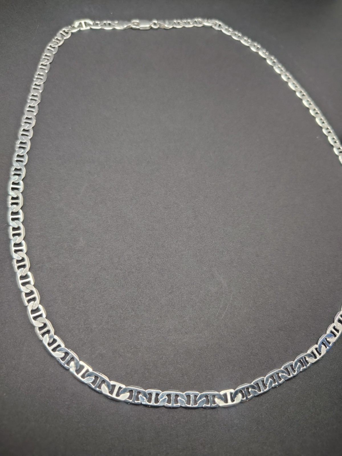 24″ Mariner Anchor Link Silver Filled Chain Necklace / 8″ Bracelet 925 Stamped