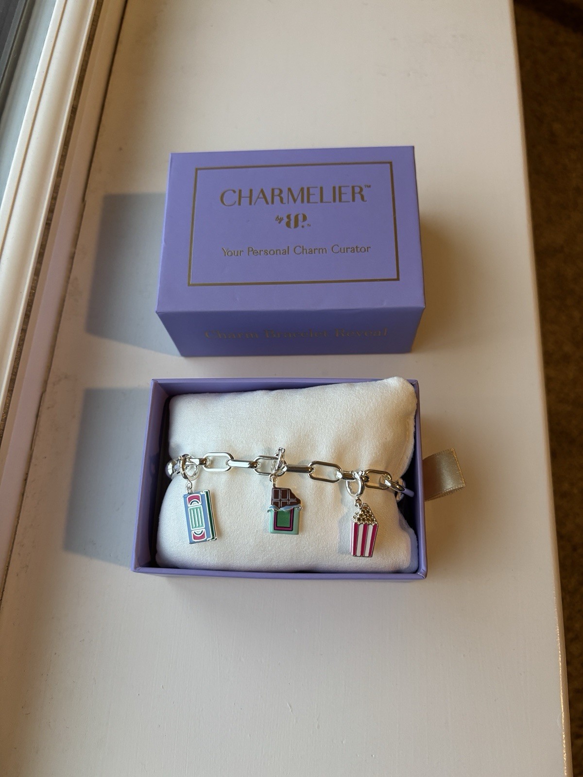 Bomb Party Charmelier Bracelet – BR60837 Takin’ It Old School – Brand New w/ Box