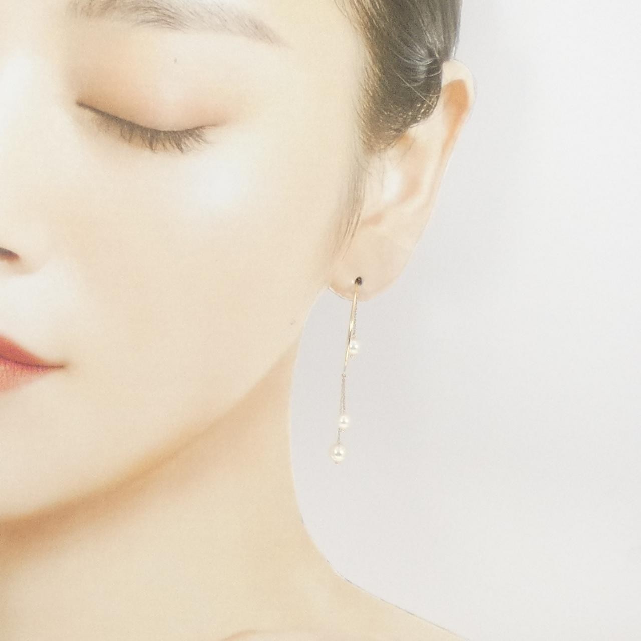 Authentic Star Jewelry Akoya Pearl Pierce #260-007-154-0368