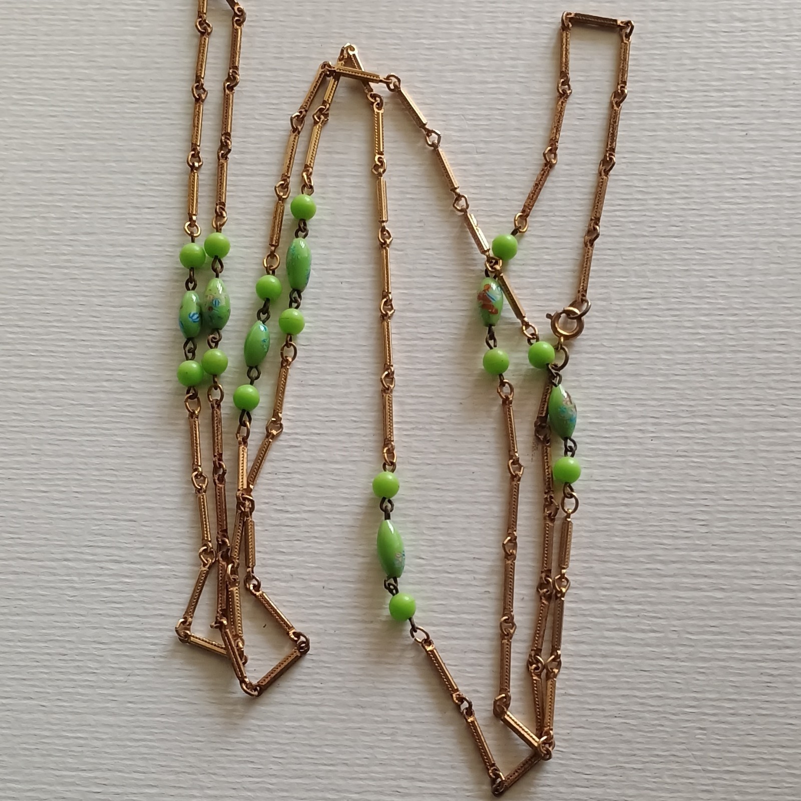 Art Deco Flapper Style Necklace