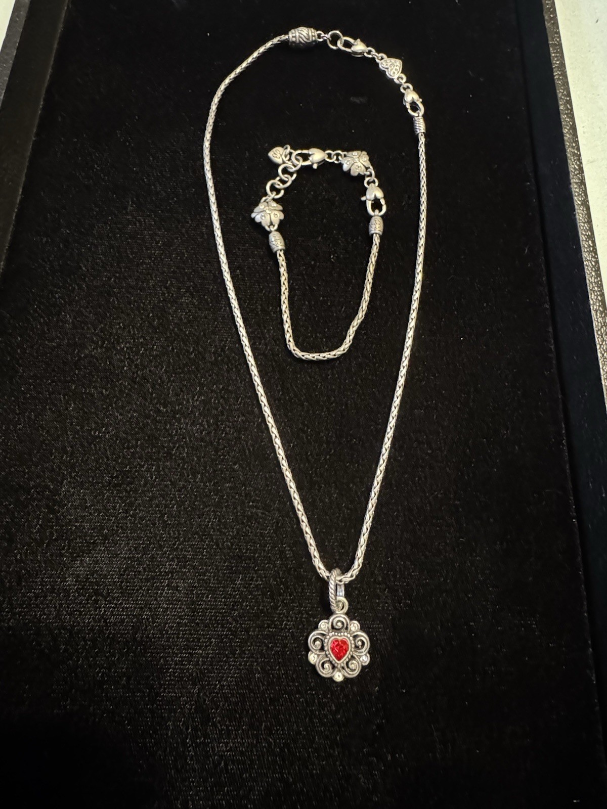 Brighton 18” necklace and 8”bracelet *read description*