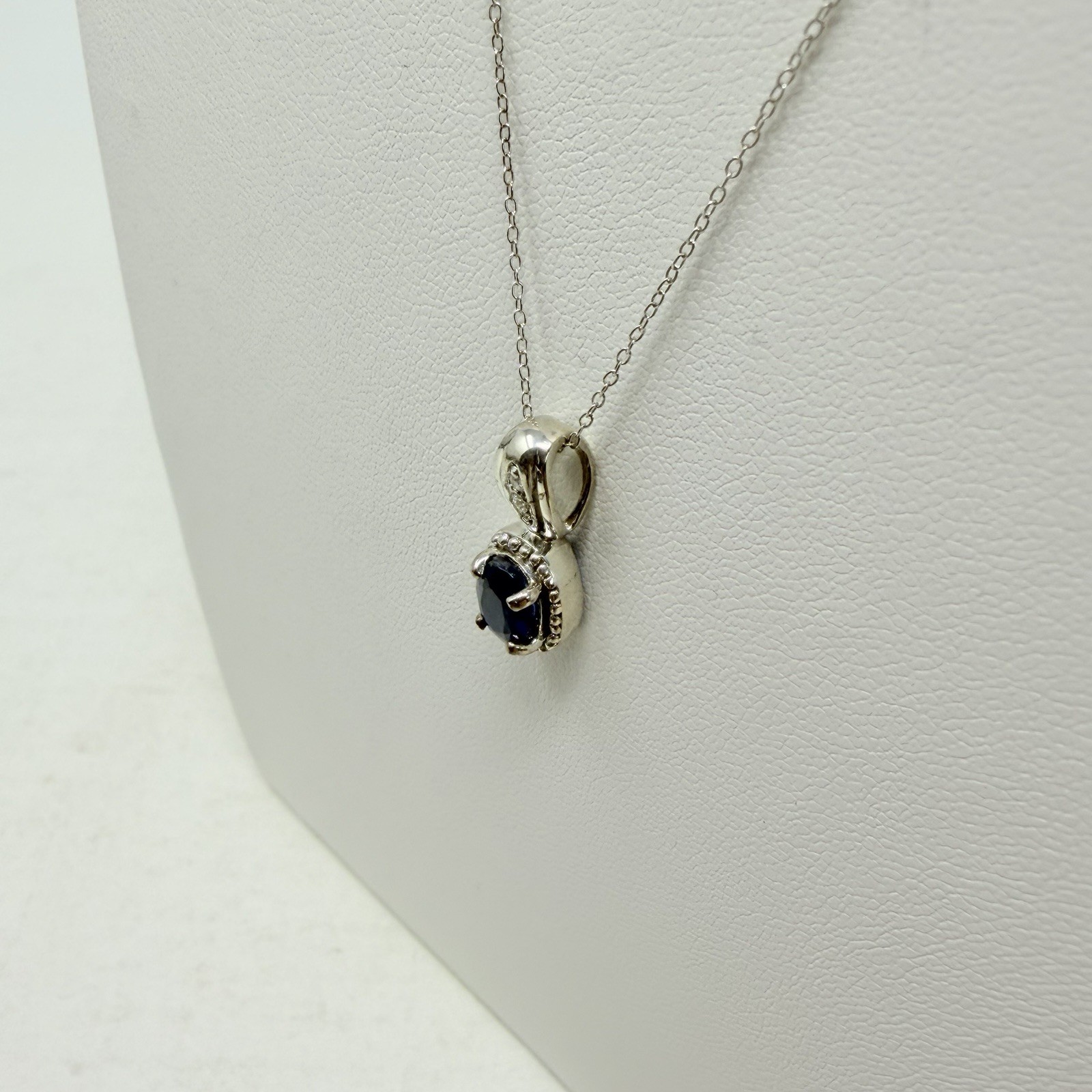 Shop LC Blue Kyanite Pendant with Chain & Size 10 Ring Set Sterling Silver 5334