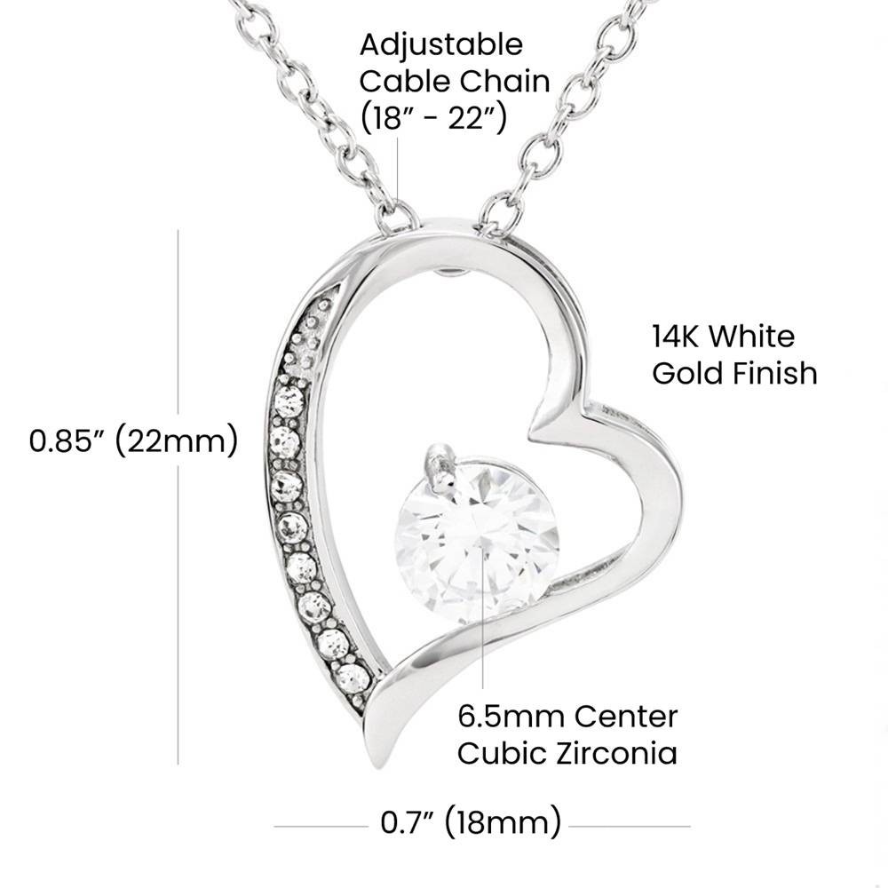 To My Wife Necklace, Gift For Wife, Anniversary Gift For Wife, Necklace For Wife