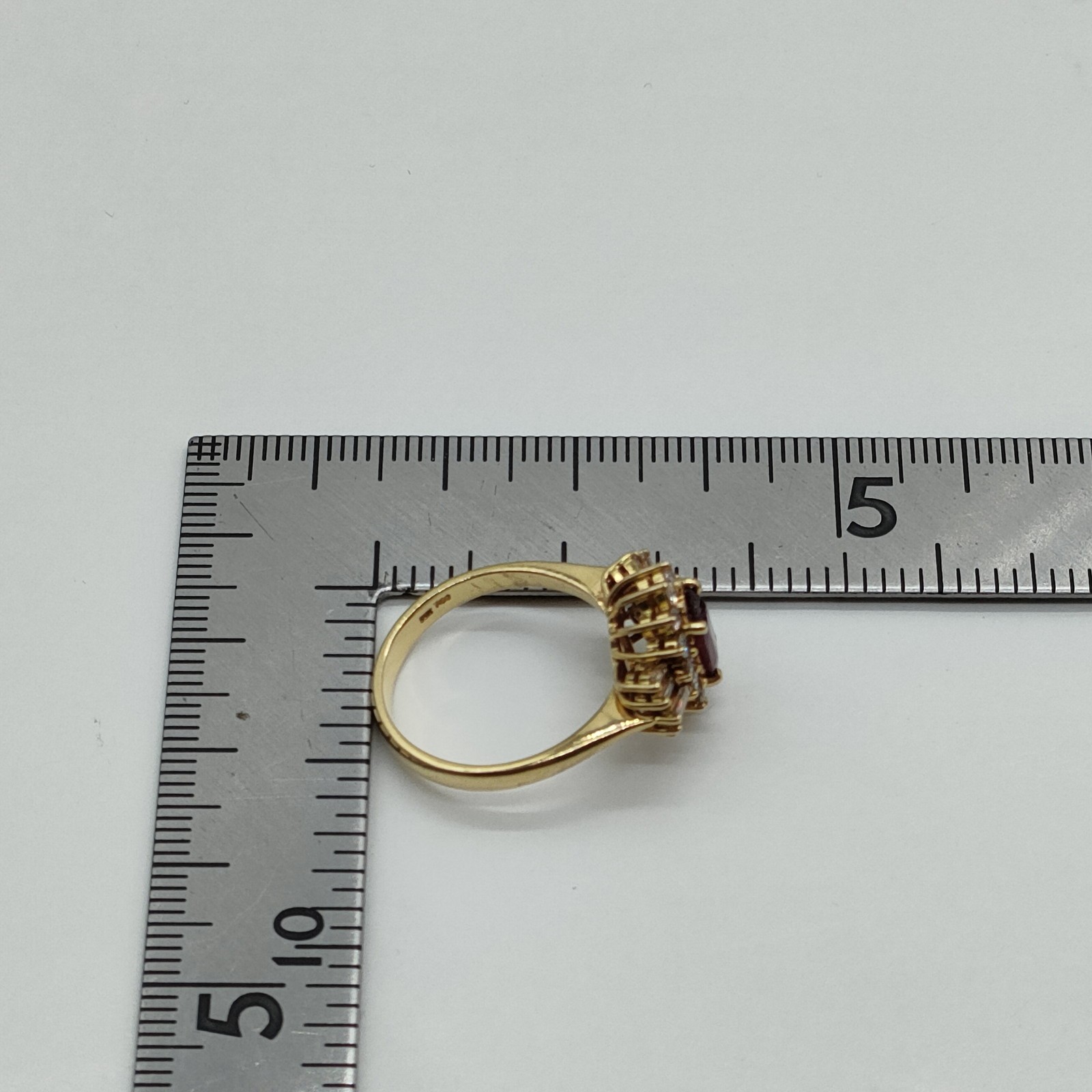 Jewelry Ring Ruby 0.93ct Gold Yellow Gold Reds 2337799