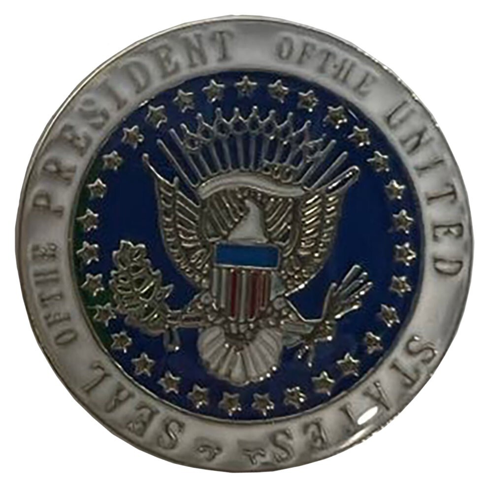 Pack 2 Seal Of The President Of The United States TRUMP 2024 Hat Cap Lapel Pin