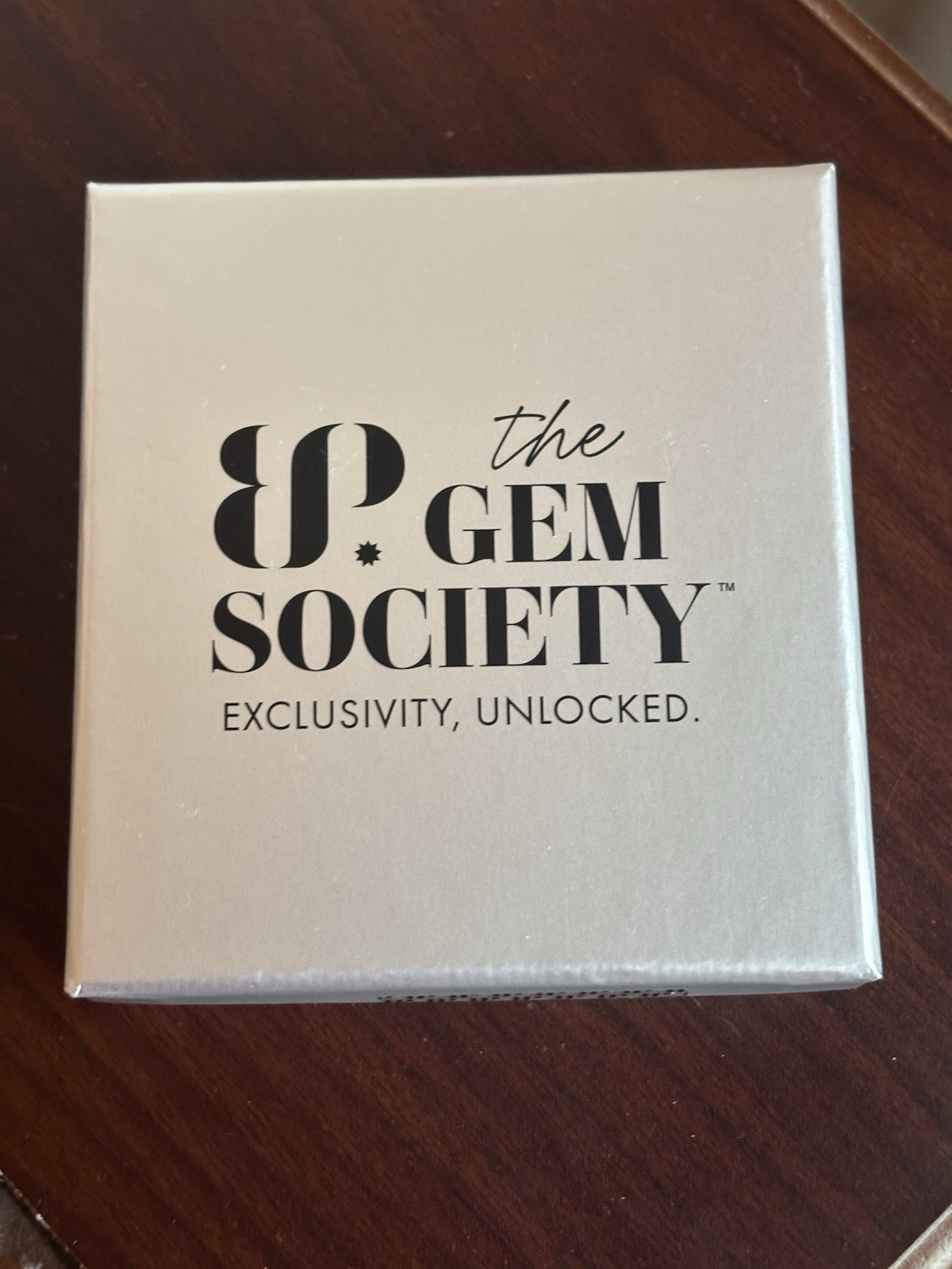 BP “The 2424 Set” The Gem Society Lab-Created Light Rubellite RG Plated Set