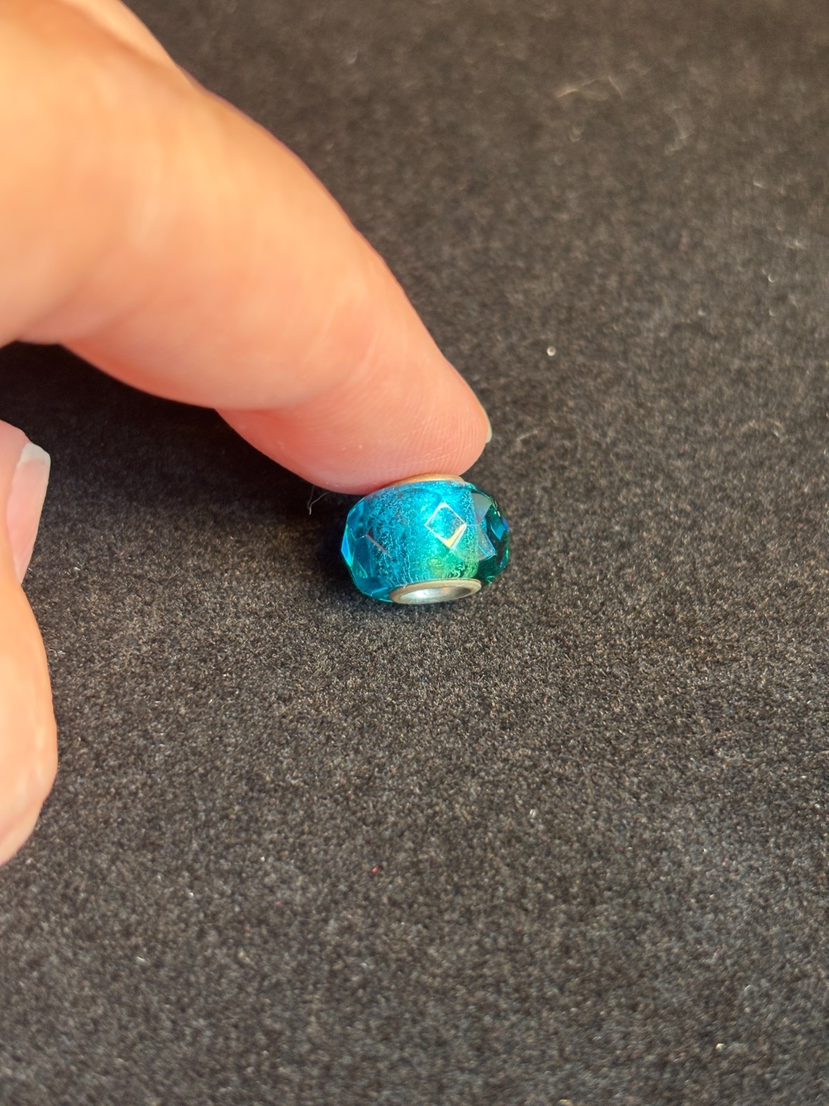 Trollbeads – Retired Turquoise Prism