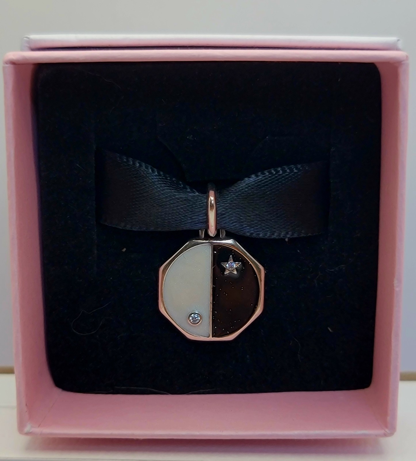 New Pandora ME Yin/Yang Octagon Dangle Charm 793688C01 W/ Box SALE! D99