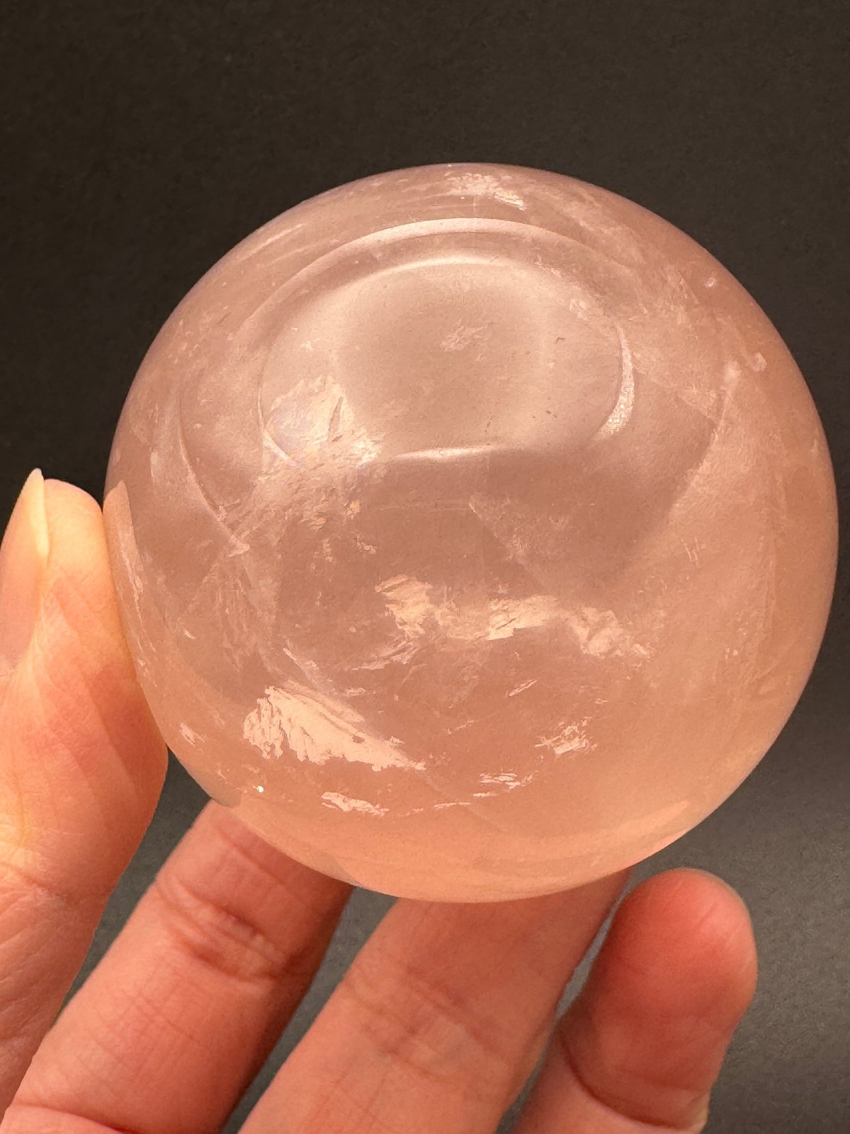 Handcrafted Natural Citrine Crystal Sphere for Prosperity