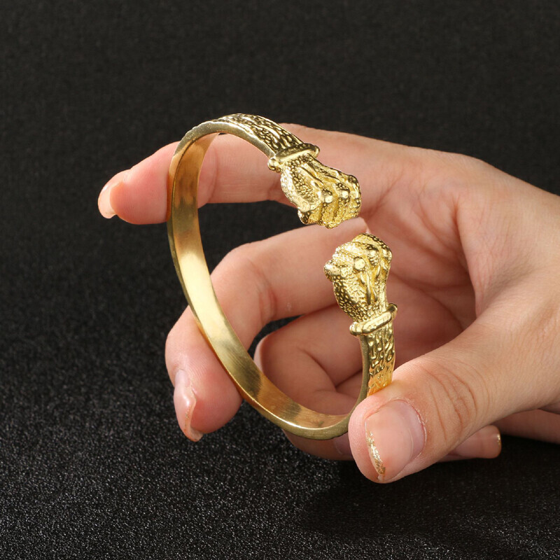 Hot 1 PC Brass Open Bangle Creative Fist Bracelet Inner Dia. 7.4cm/ 2.91 Inch