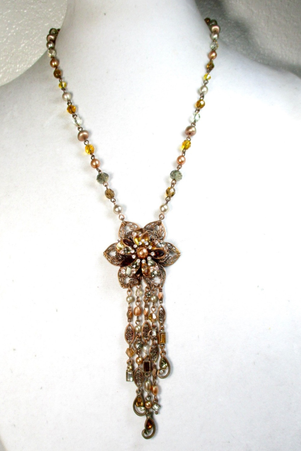 Sweet Romance Necklace Pendant Flower