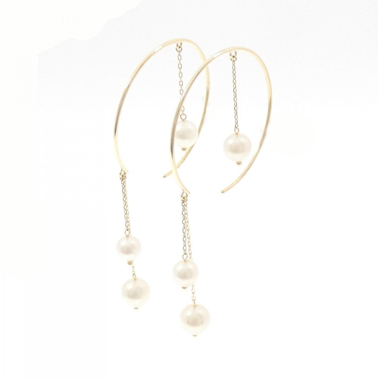Authentic Star Jewelry Akoya Pearl Pierce #260-007-154-0368