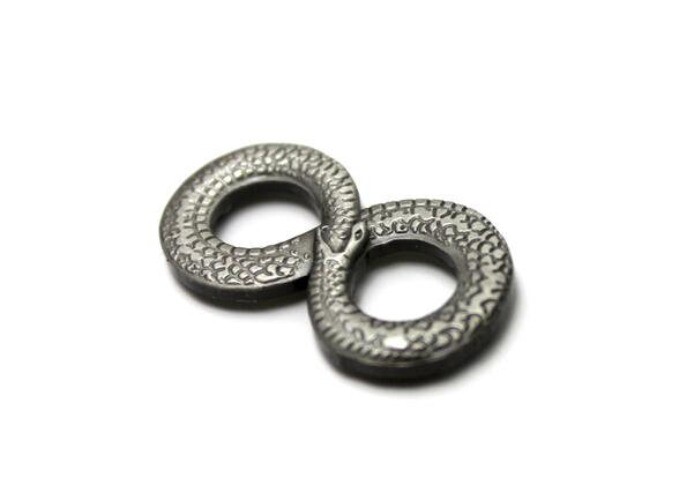 Snake pin The Ouroboros Hat Pin, Lizard Lapel