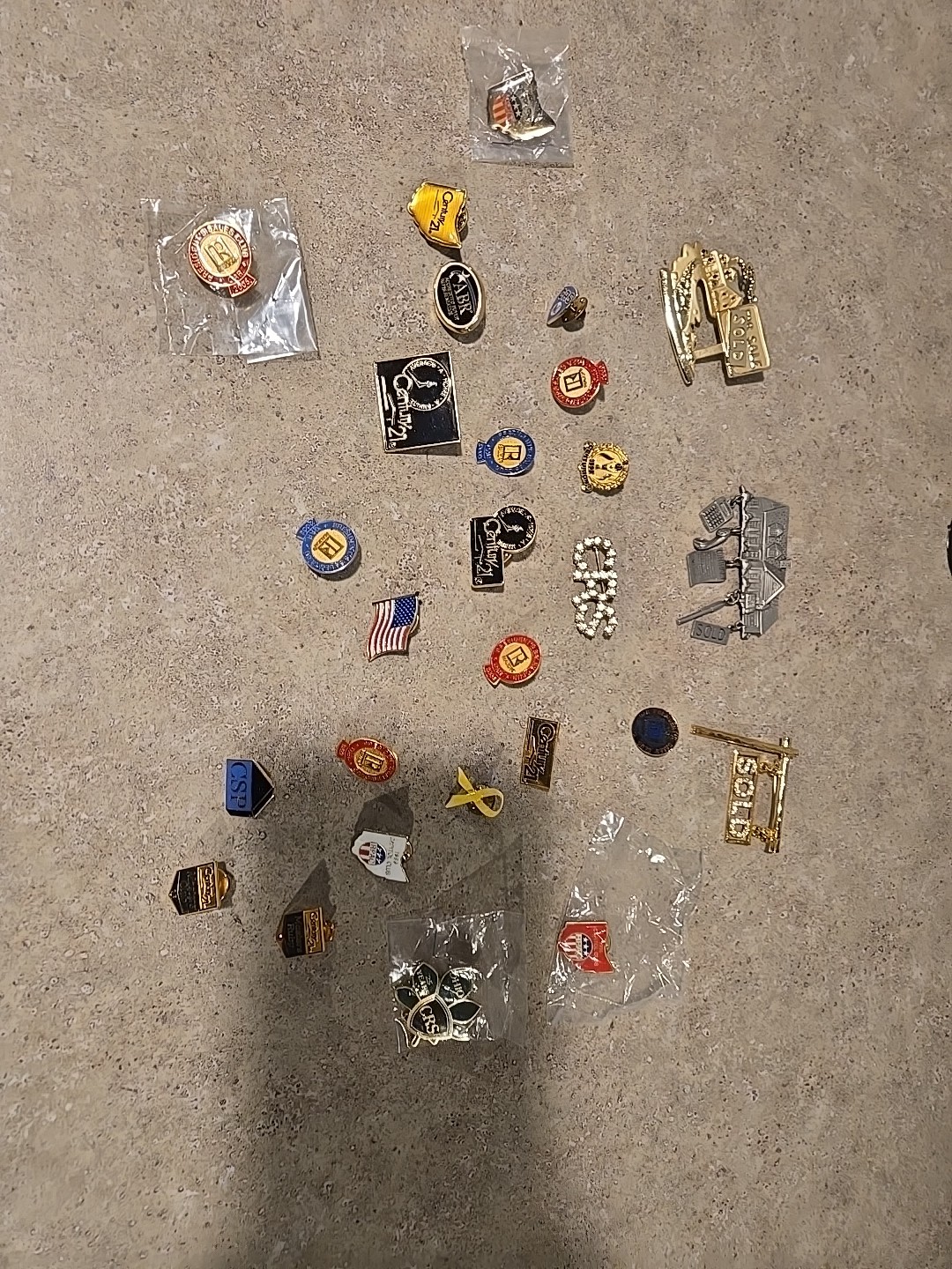 Realtor Pin Lot Of 27