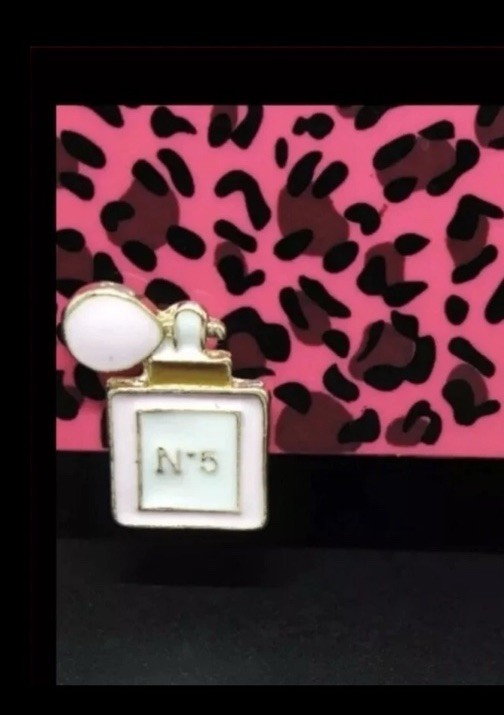 Betsey Johnson Red Lipstick, Perfume Earrings NWT