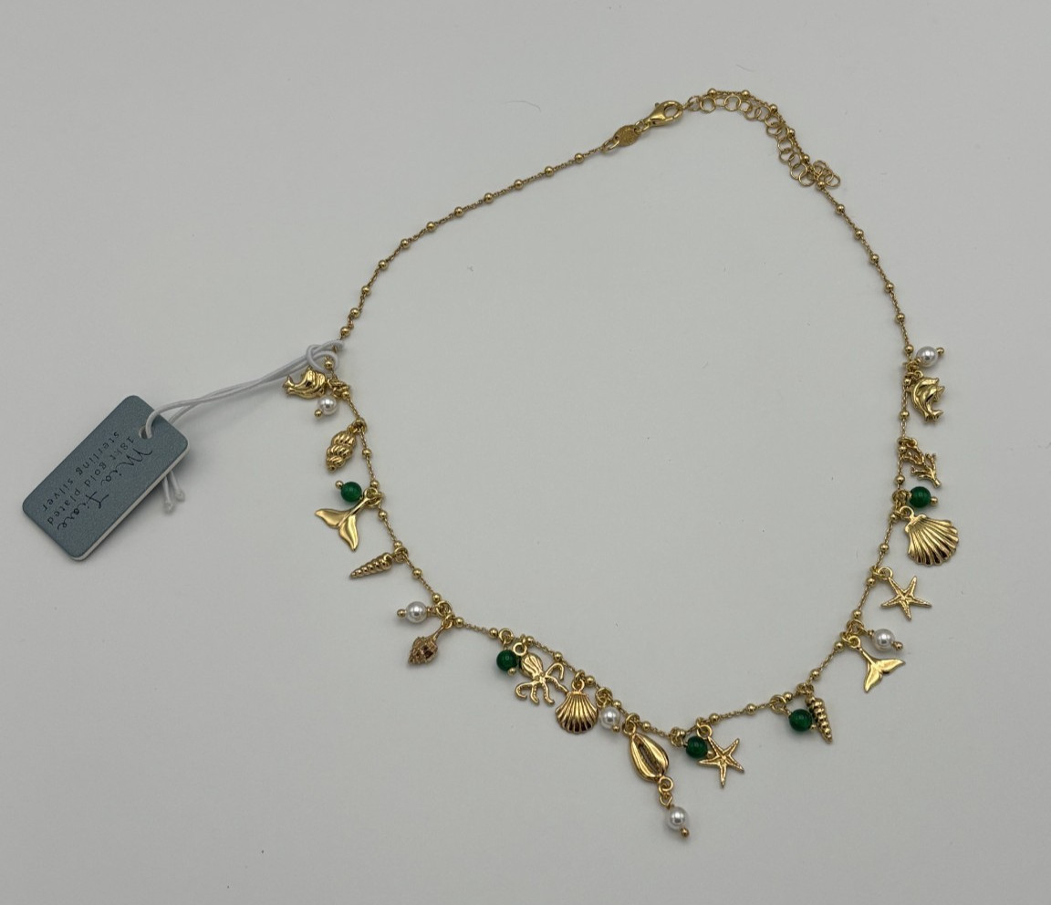 NEW WITH TAG Mia Fiore Ocean Themed Charm Necklace