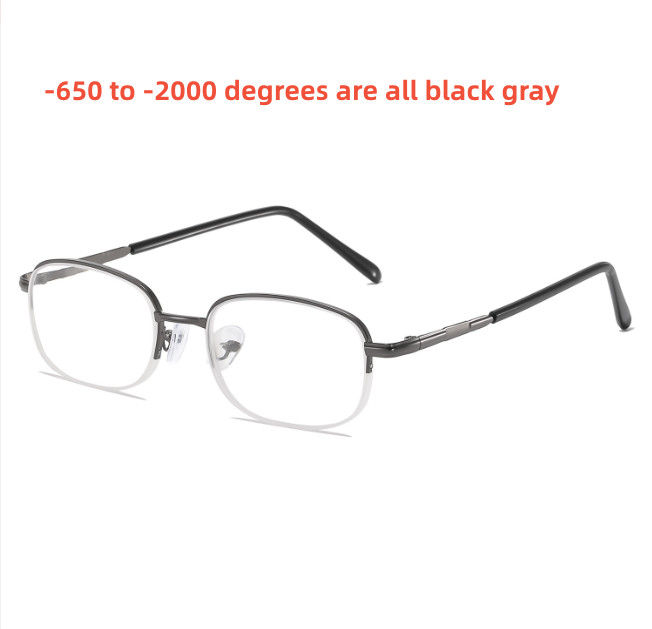 Myopia Eyeglasses Rimless glasses Short Sight Glasses Nearsighted -1.0~-18.0