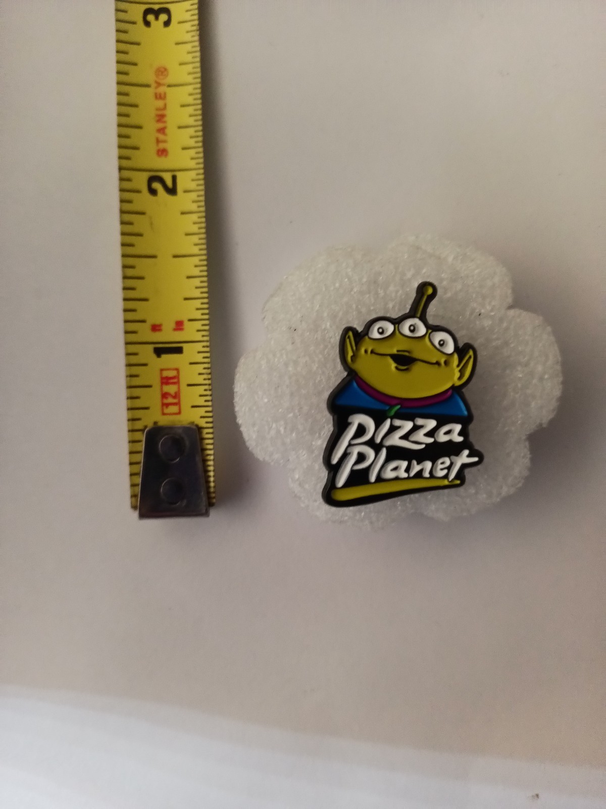 PIZZA PLANET-ENAMEL PIN-2 OR MORE PINS $5.49 SHIPPING-SPEND $20 SHIPPING IS FREE