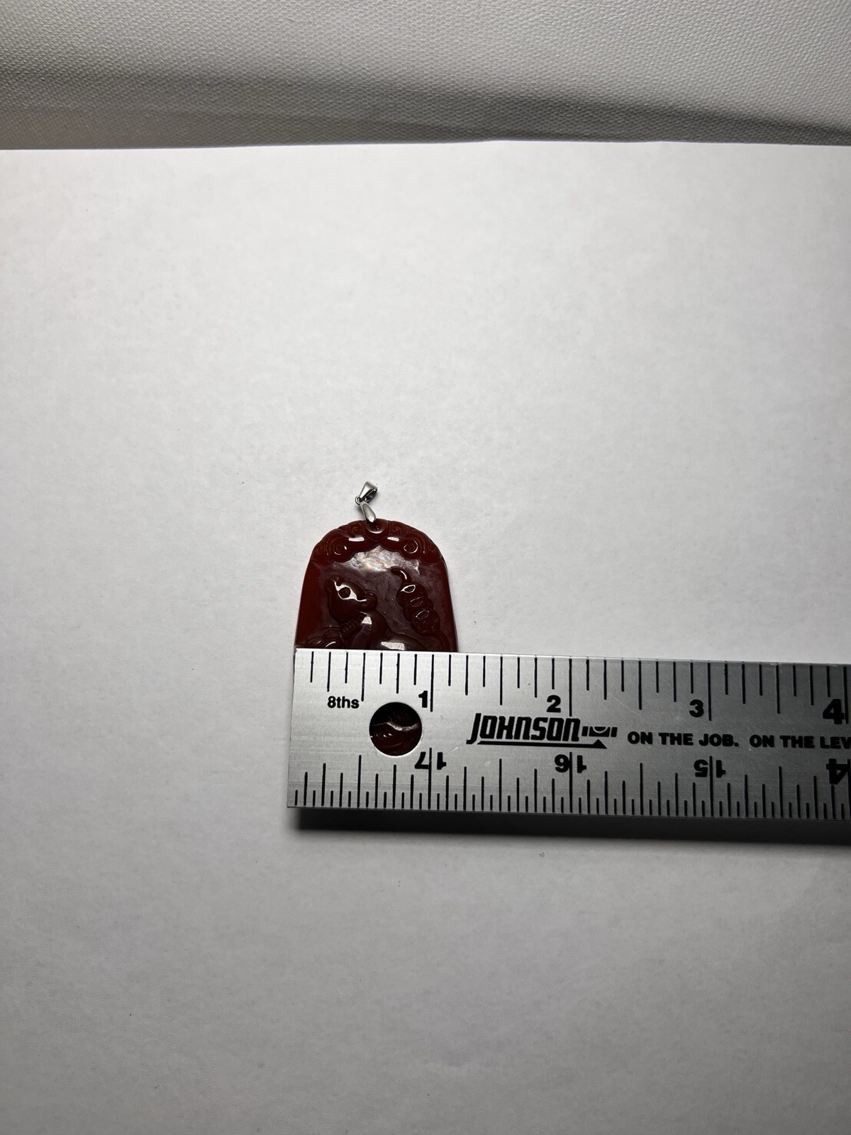 Carnelian Chinese Zodiac Rat Pendant – See Pics for measurements