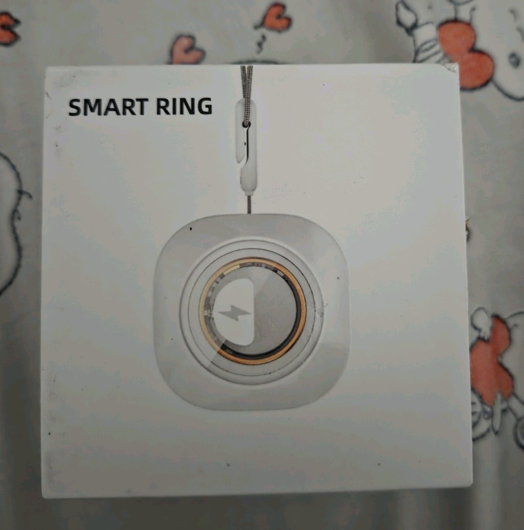 Smart Ring for Women & Men, IP68 Waterproof Fitness Tracker Ring with Heart Rate