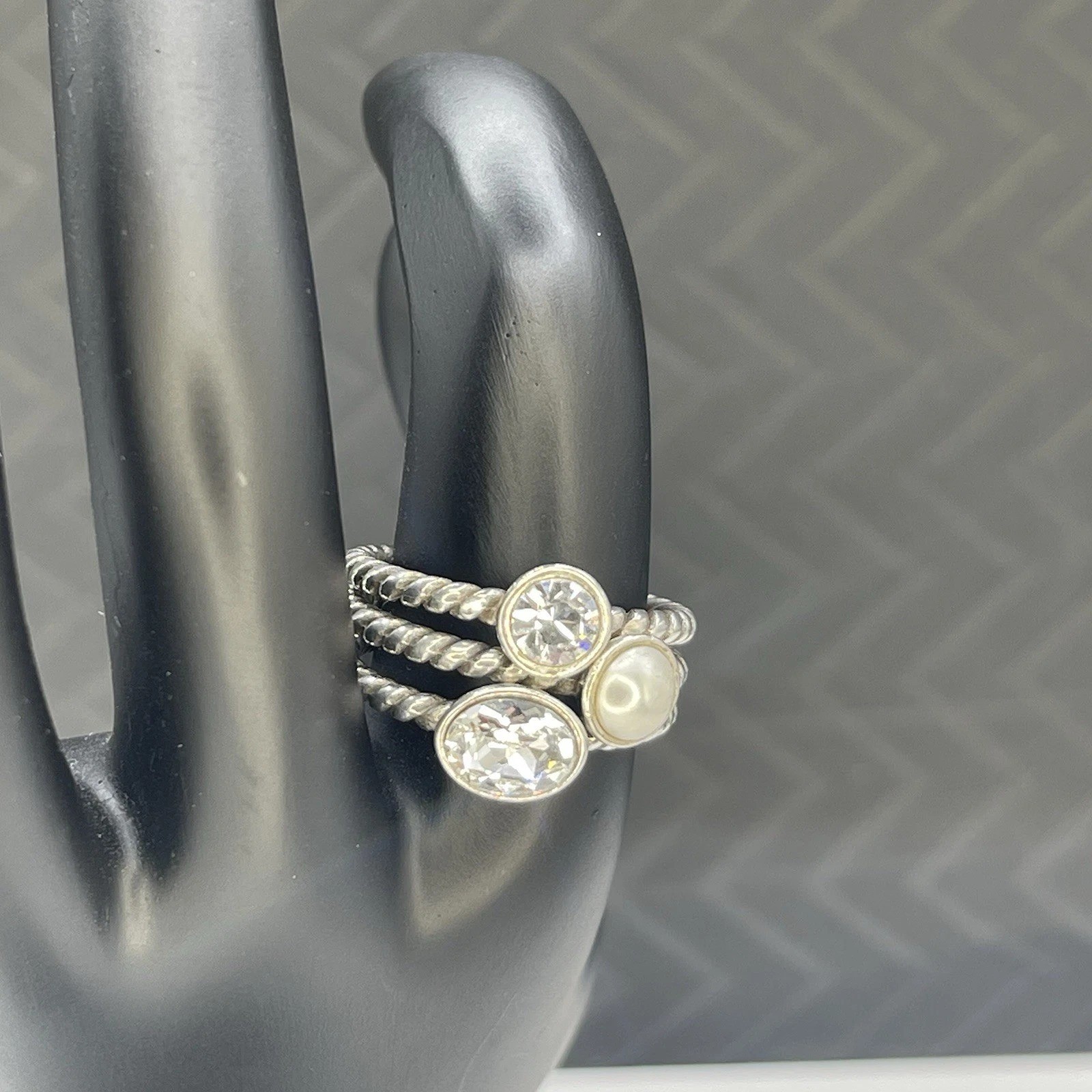 Brighton Monte Carlo stackable rings Set of 3 SIZE 9 NWoutlet tag