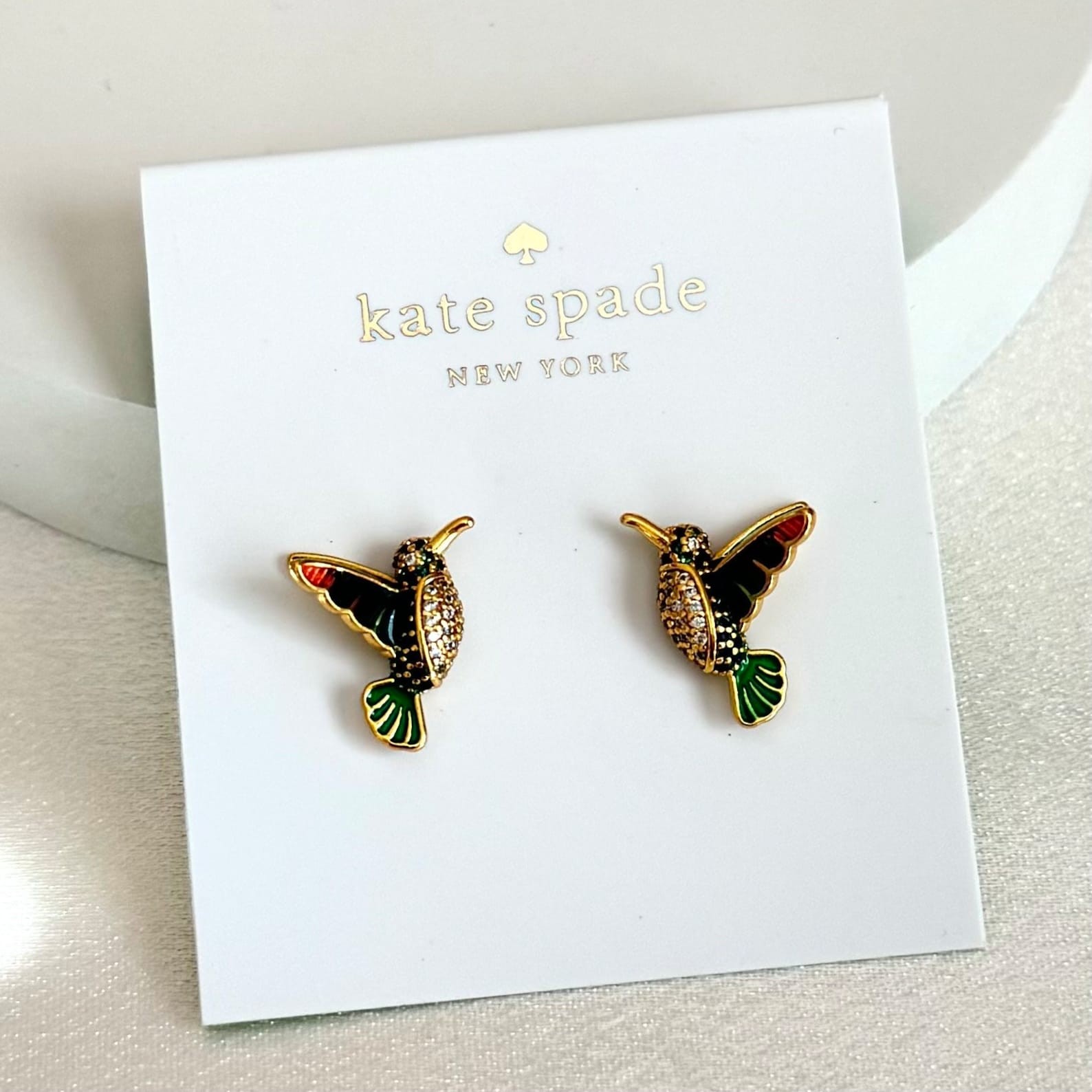 Kate Hummingbird stud earrings Gift for her
