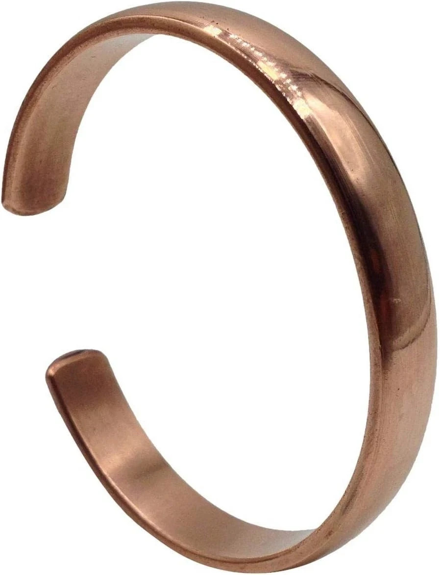 Solid High Gauge Copper Bracelet for Men & Women