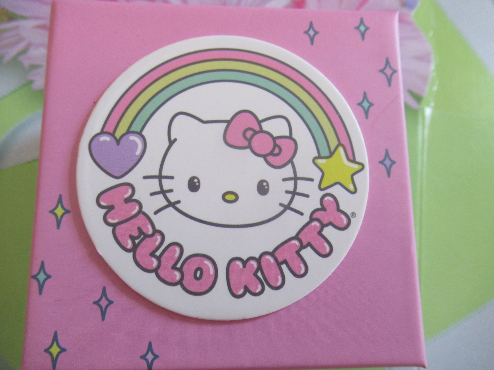 Sanrio Hello Kitty 18k Gold Flash Plated Mommy and Me Pendant Necklace NIB