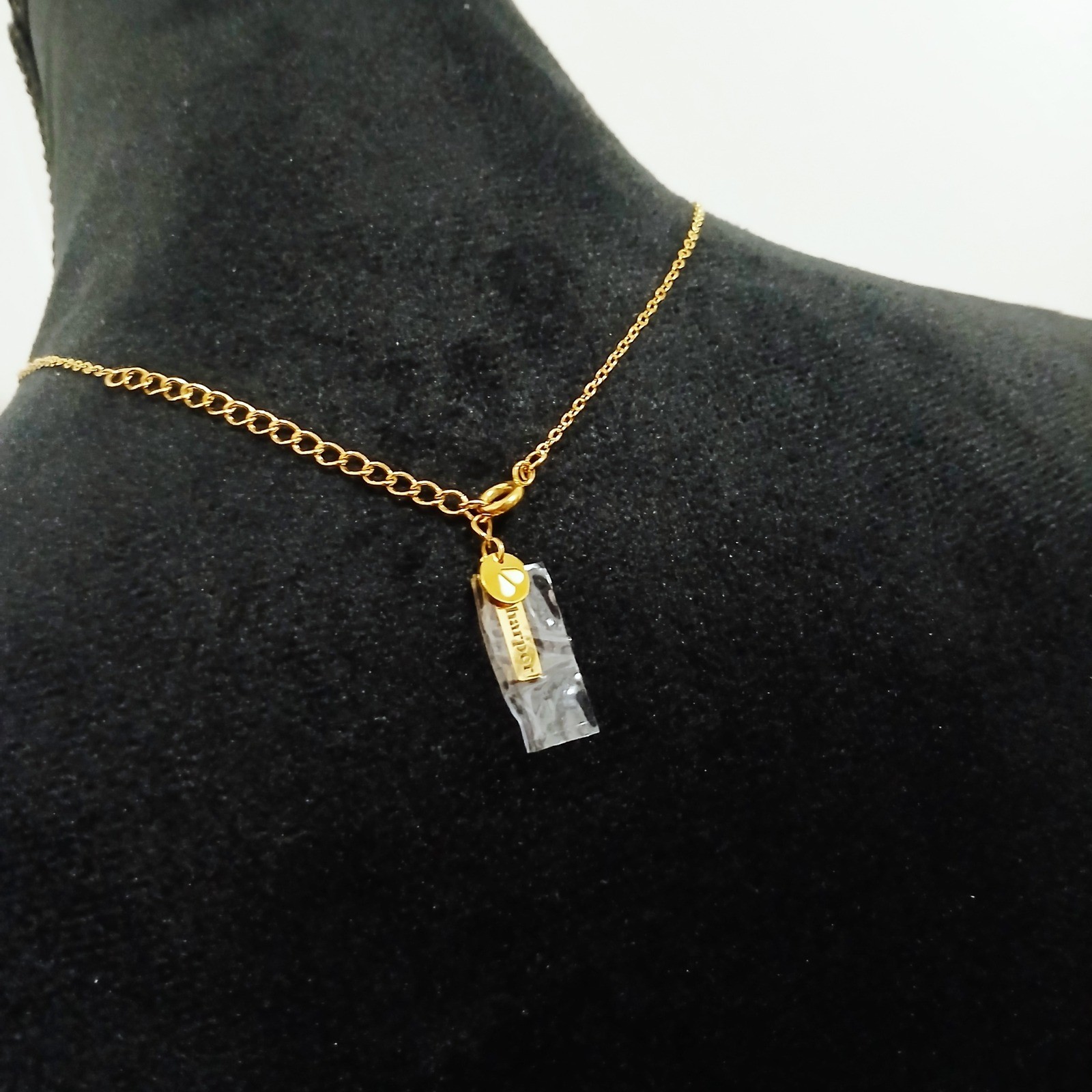 Hey Harper Maravilla Daisy Necklace 14K Gold PVD Stainless Steel Floral Pendant