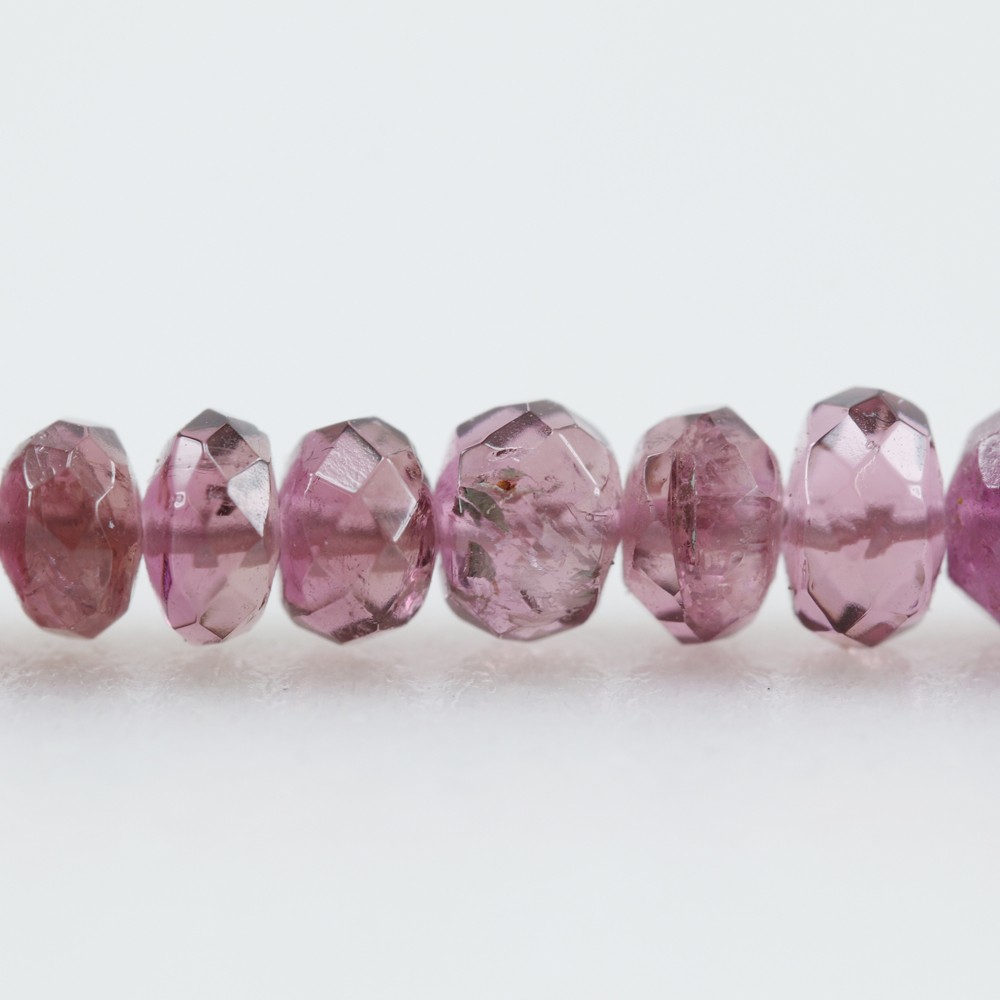 Necklace pink K18 yellow gold/Ruby 10.2g Women