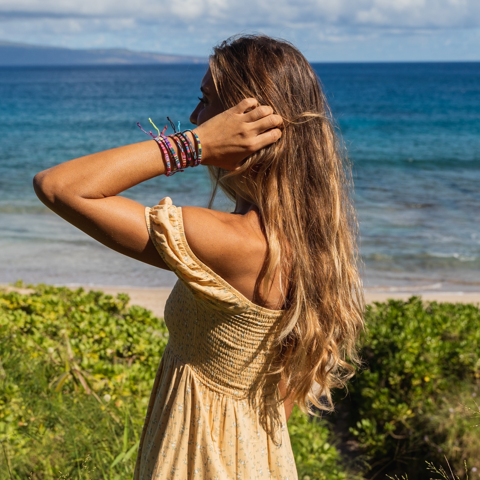 12 Friendship Woven Bracelets for Teens Women & Men-Asst Colors